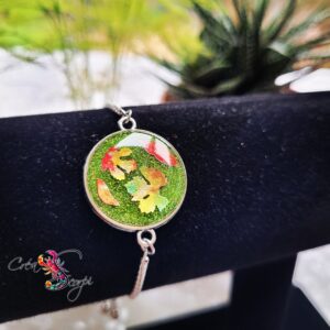 Bracelet "Feuilles d'Automne Scintillantes"de