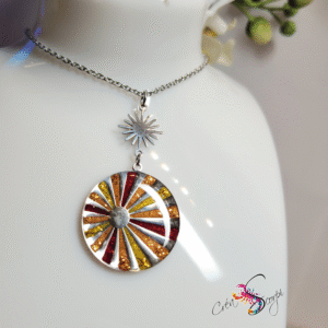 Collier Rayon de Soleil Scintillant