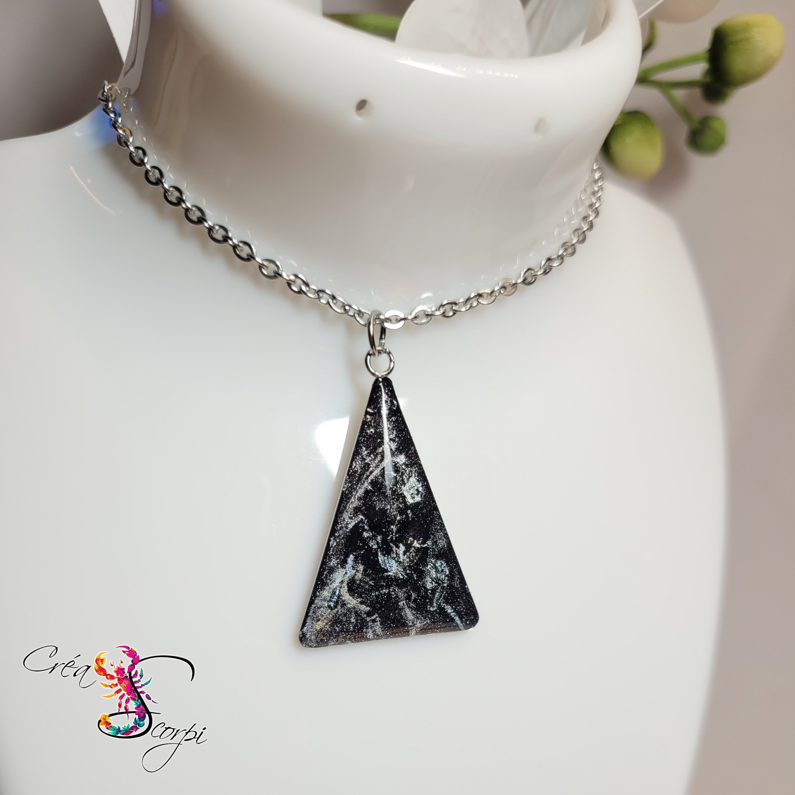 Collier Prisme Étoilé Nocturne – Image 2
