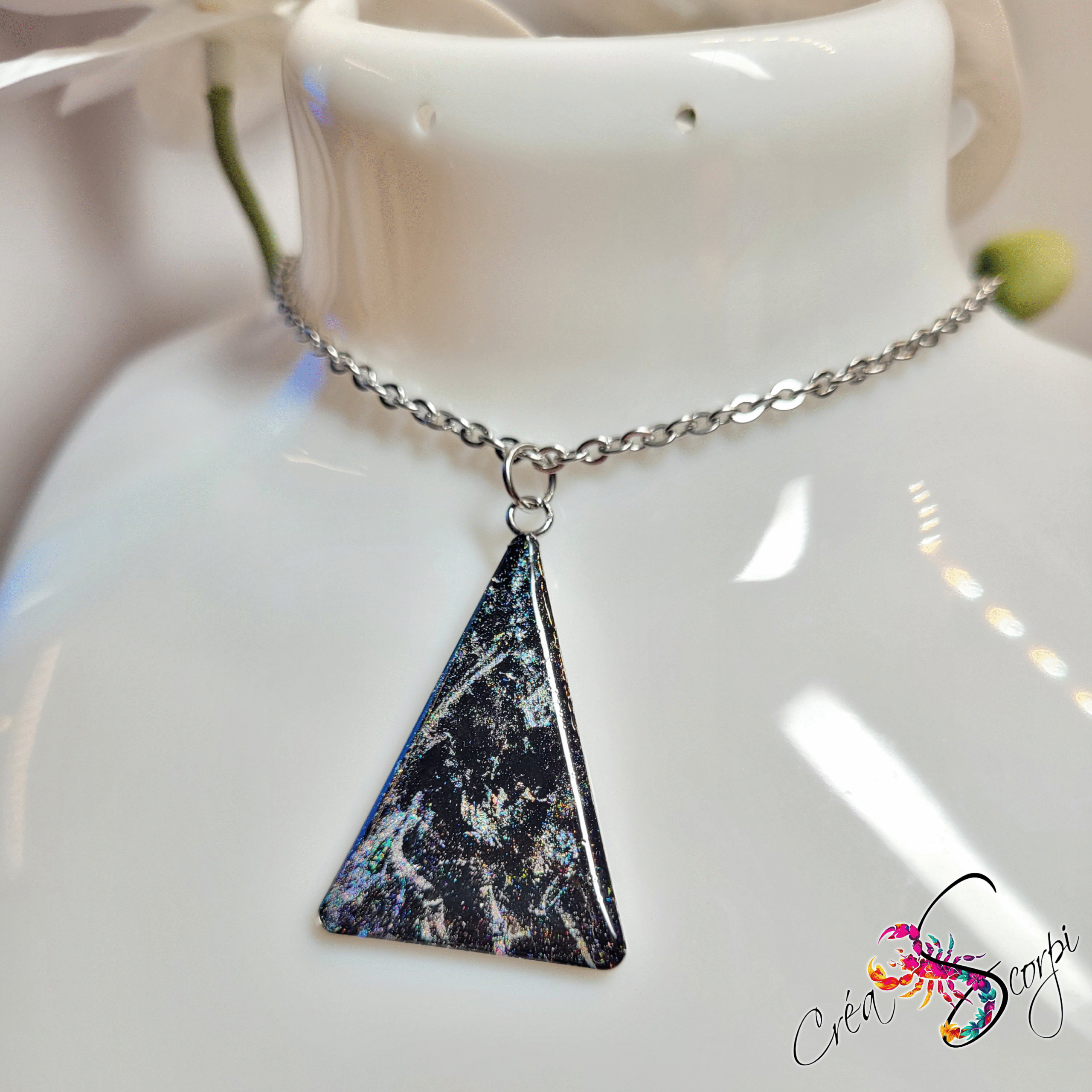 Collier Prisme Étoilé Nocturne – Image 3