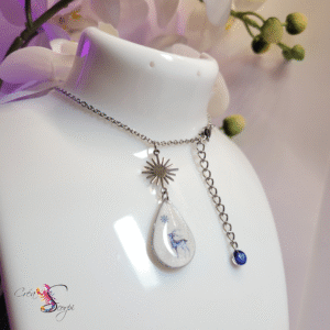 Collier "Hiver Fée des Neiges"