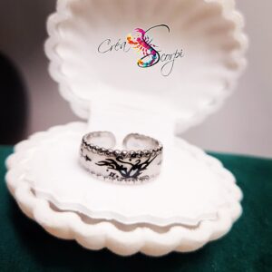 Bague Tribal Ornée de Stickers