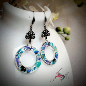 Boucles d'oreilles Nature Élégante "Céleste"