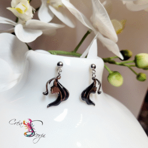 Boucles d'oreilles "Silhouette Mystérieuse"