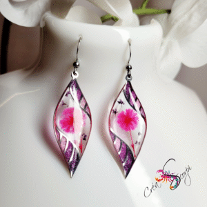 Boucles d'Oreilles "Éclat Floral Printanier”