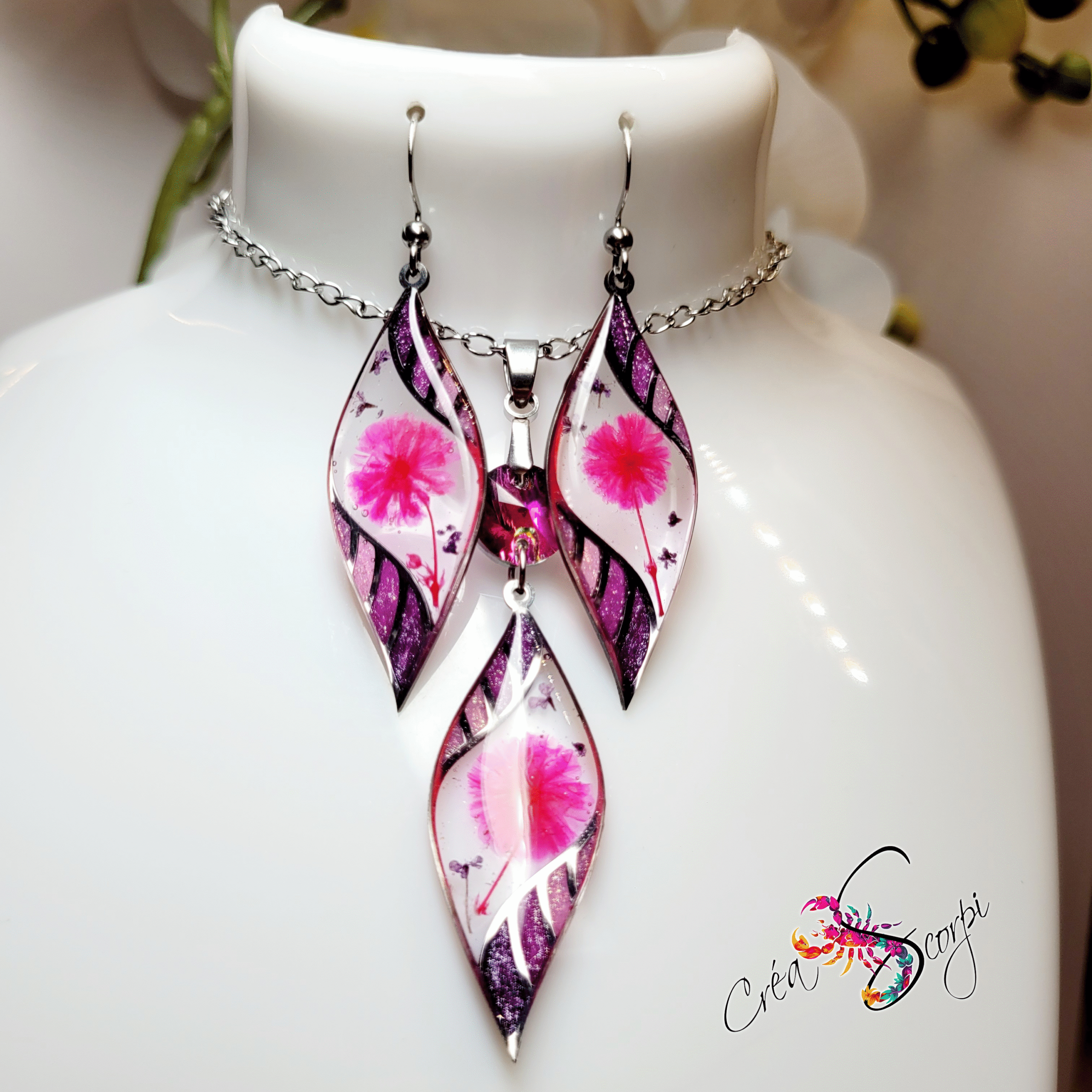 Parure "Éclat Floral Printanier" – Image 4