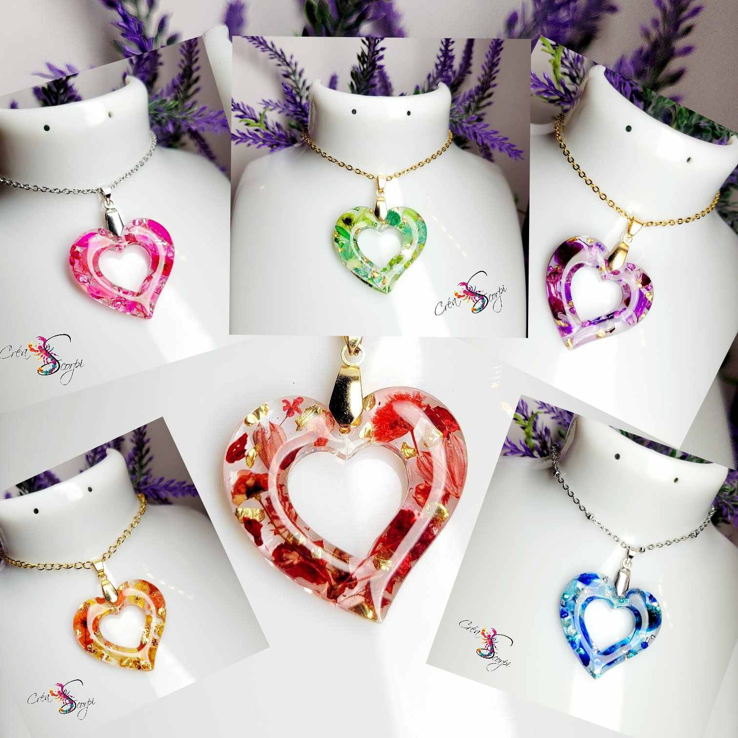 Collier "Cœur Éternel"
