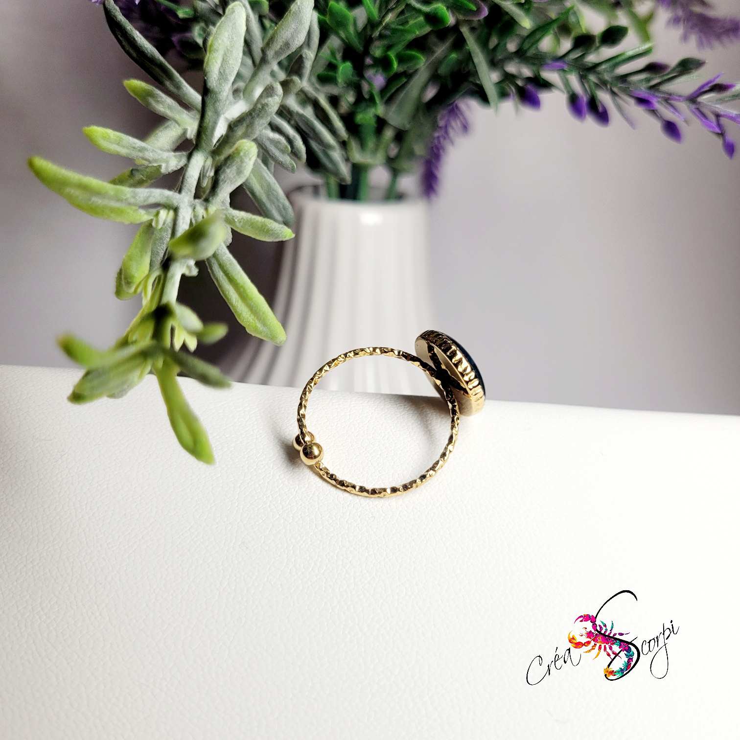 Bague "Éclat d'Émeraude Stellaire" – Image 5