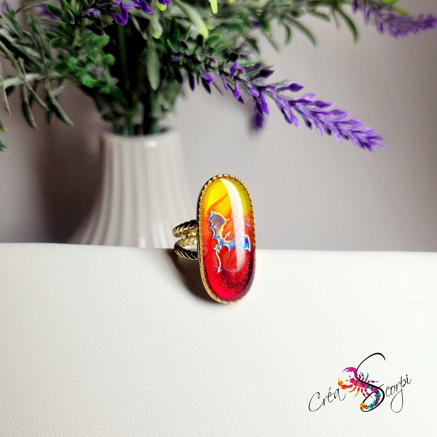 Bague "Souffle du Dragon" – Image 3