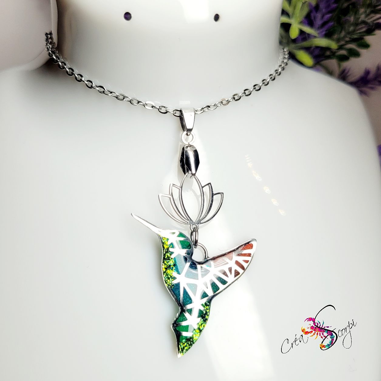 Collier "Colibris Stellaires" – Image 4