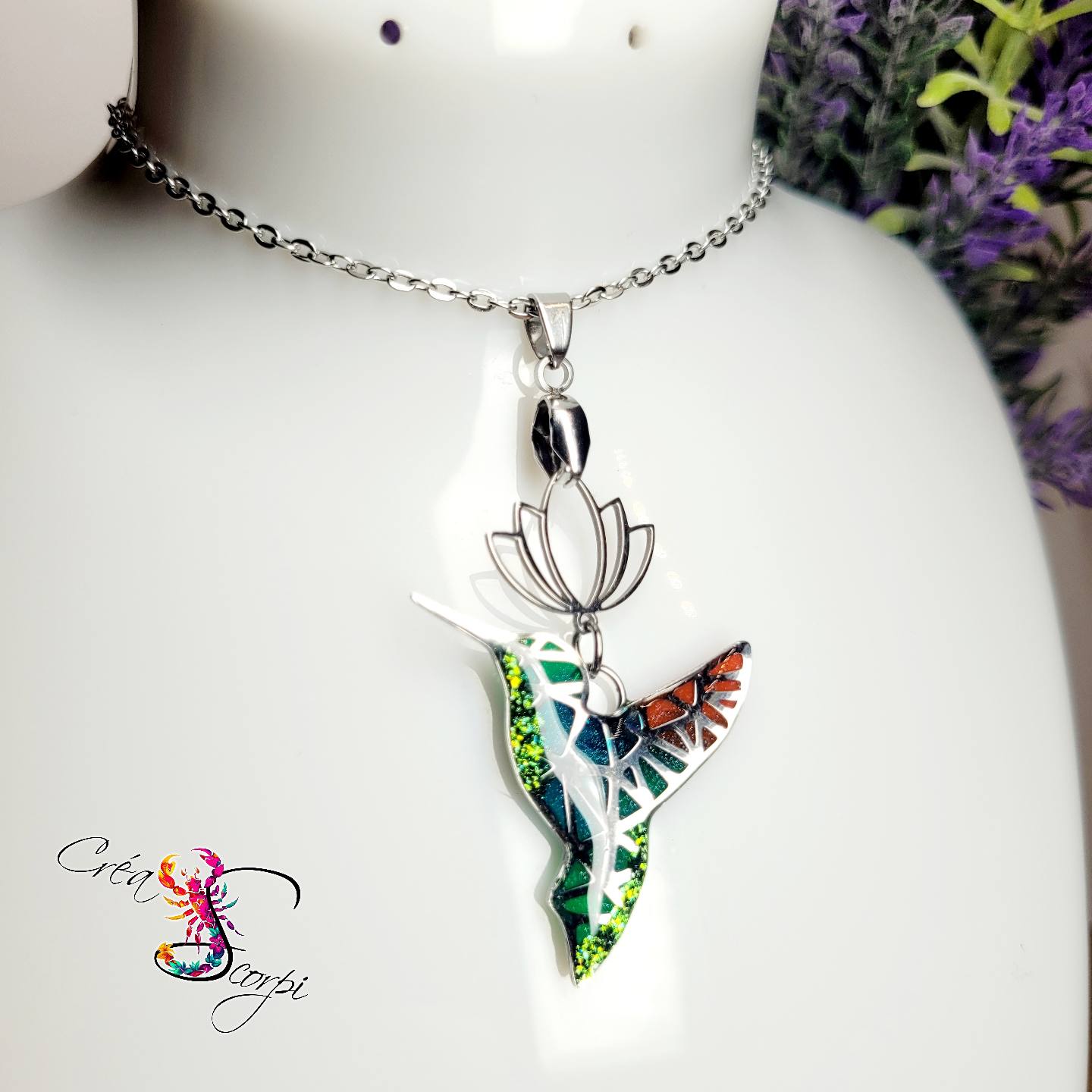 Collier "Colibris Stellaires" – Image 3